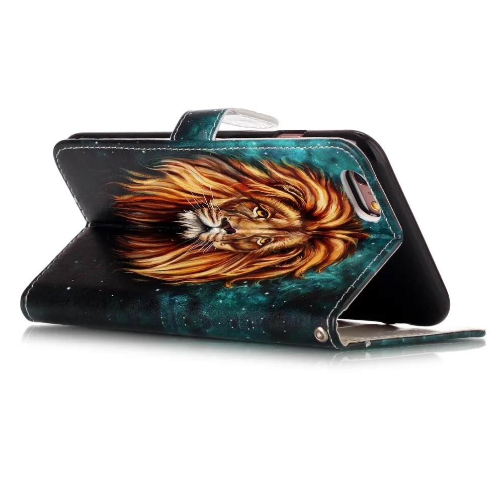 ID Card Holder Case for iPhone 7 6 5 Marble Flower Pattern Wallet Magnetic Stand Phone Leather Flip Cover 5se 6plus |