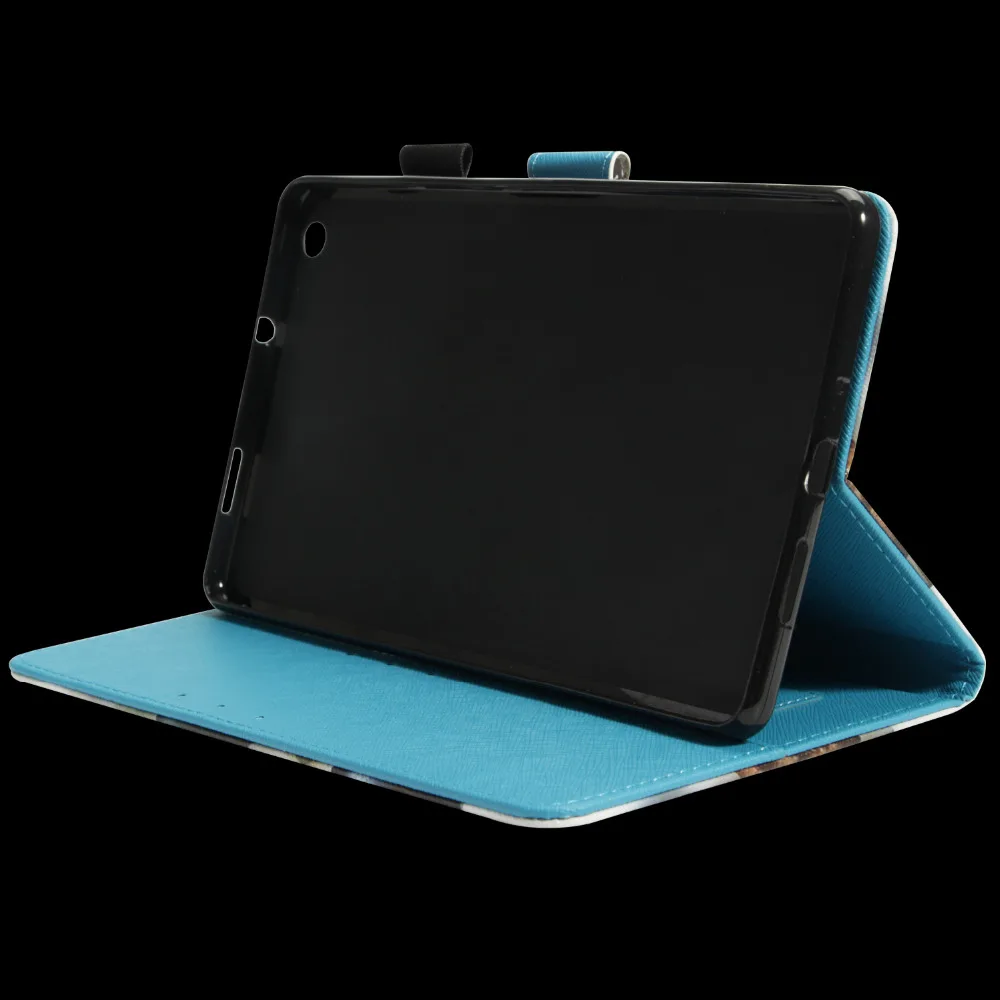 Для huawei M3 Lite 8 0 PU кожаный чехол Красочные печати кожи для MediaPad CPN-W09 CPN-AL00 планшетный