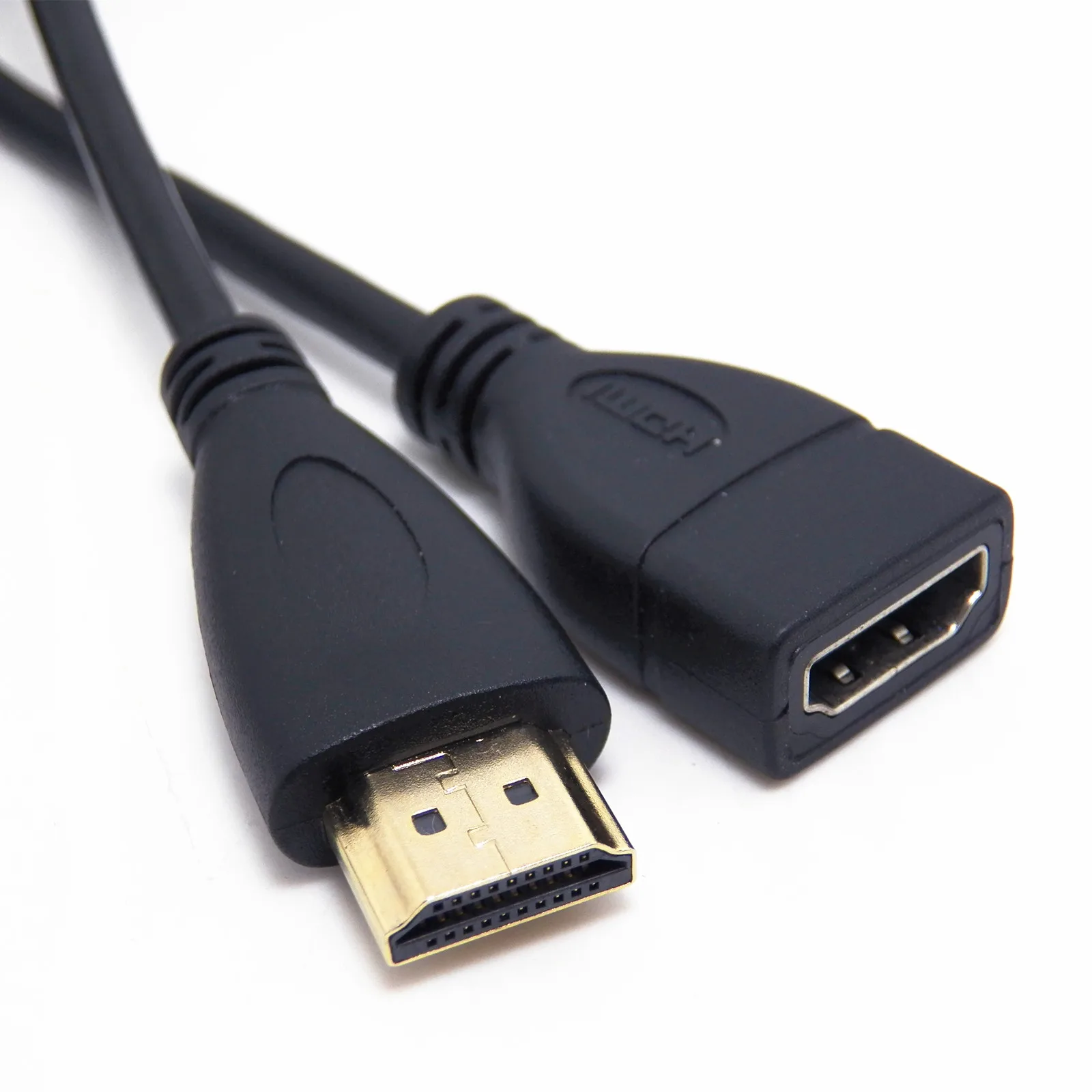 Micro HDMI Mini HDMI 90 градусов угловой штекер к HDMI растягивающийся пружинный кабель спиральный Разъем