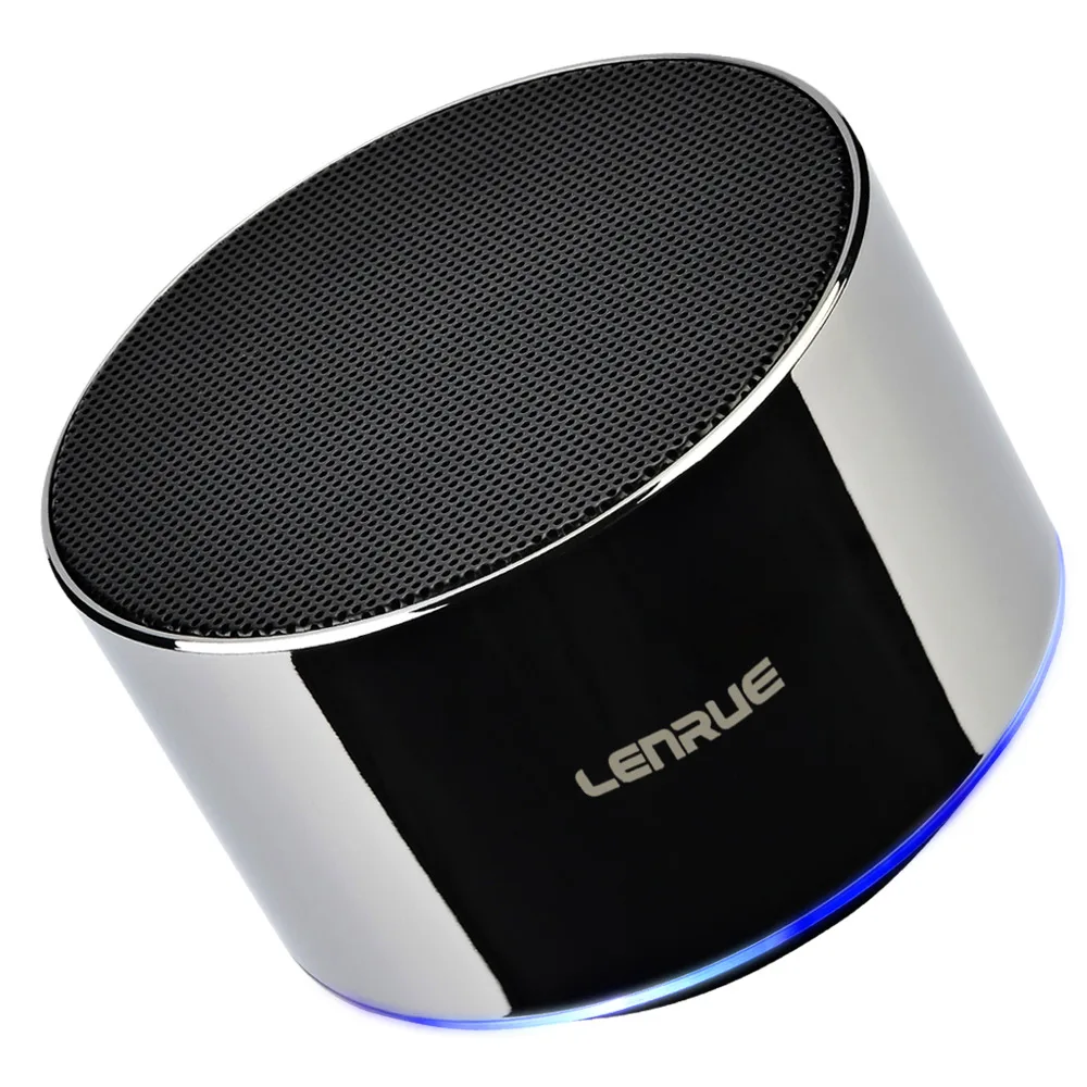 Twilight Портативный ledбеспроводной Bluetooth динамик Улучшенный стерео мини сабвуфер, Встроенный AUX микрофона/TFcard поддерживается/обновленная версия - Цвет: Twilight