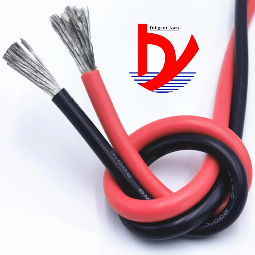 Силиконовый сверхгибкий Тестовый Кабель AWG 1AWG 60 200 градусов высокотемпературный