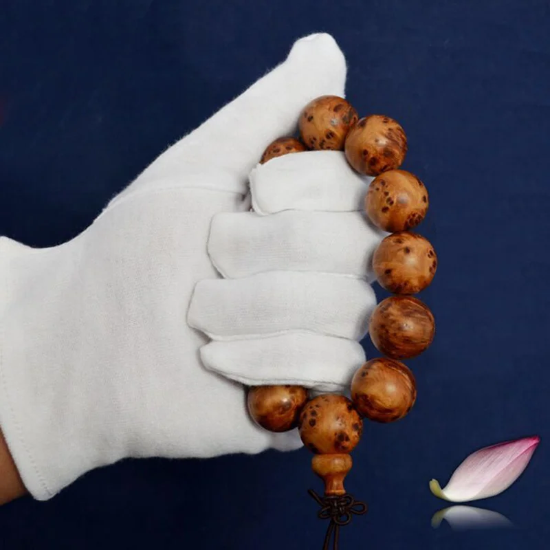 Белые Этикетные перчатки для водителя белые хлопковые общего назначения