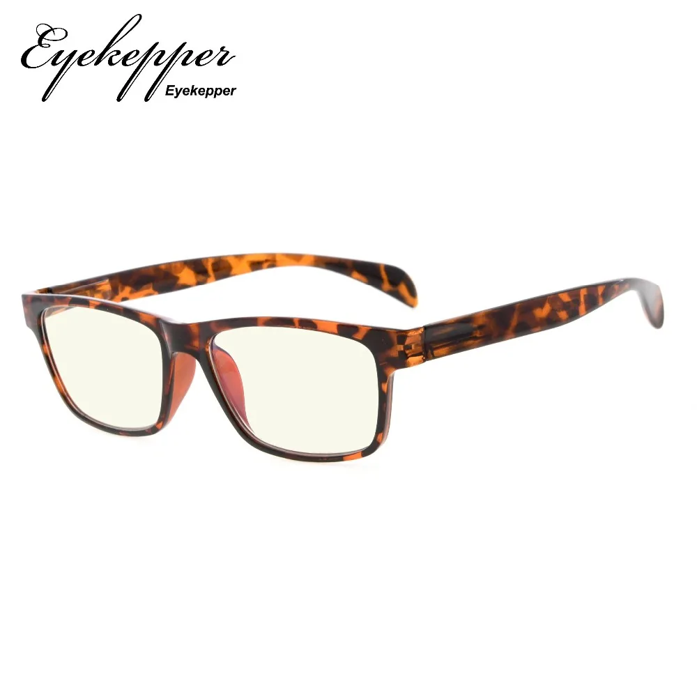 CGTR090 Eyekepper UV400 защиты покрытая цельной полиуретановой кожей очки для компьютера с