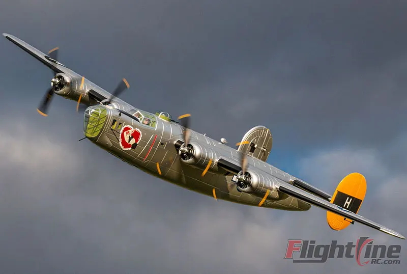 Радиоуправляемый самолет модель свободного хода Flightline 2000 мм размах крыльев B24 B-24 Liberator PNP