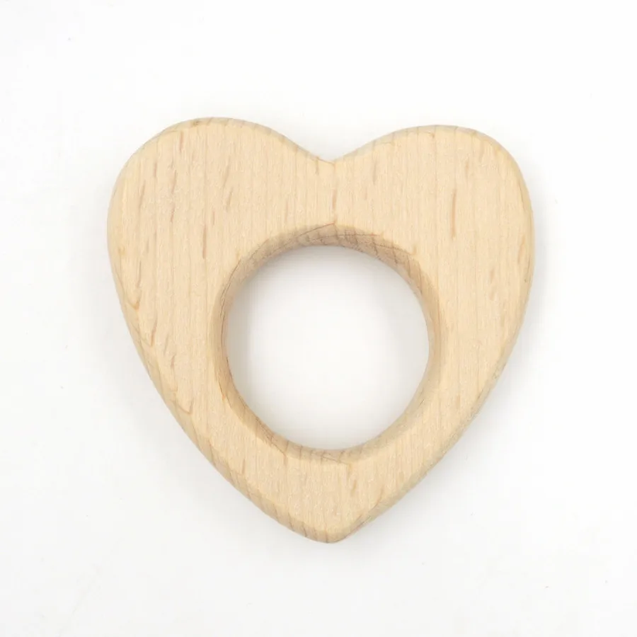 Прорезыватель для зубов из Букового дерева экологически чистый детский в форме