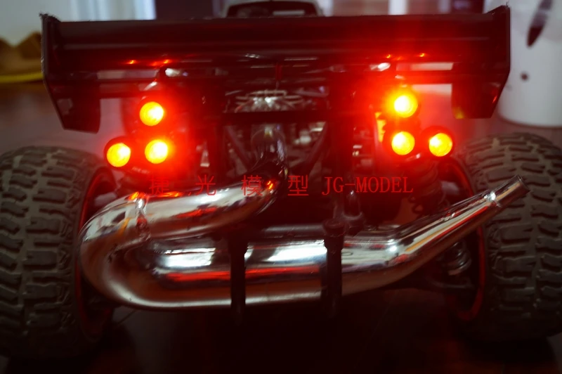 Супер светодиодсветодиодный яркие фары и задние для Rovan KM HPI 1/5 BAJA 5B 5T|baja leds|baja 5bbaja |