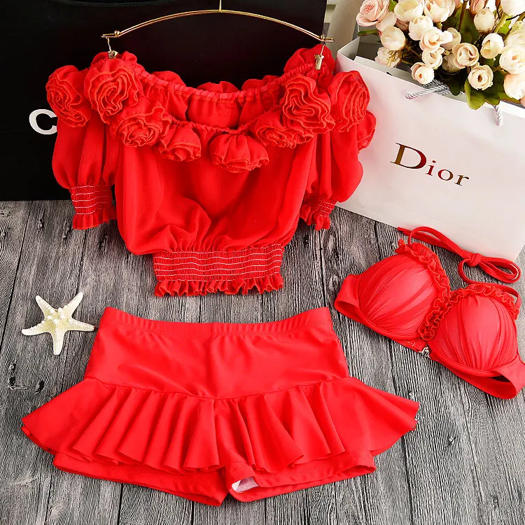 Новый топ с бретелькой через шею сексуальный купальник 2017 женское летнее платье