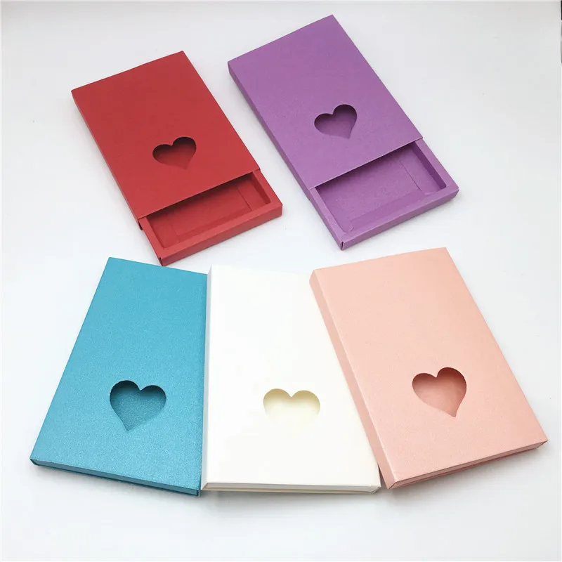 Бумажные коробки для ювелирных изделий разных цветов 114x80x10 мм подарочная