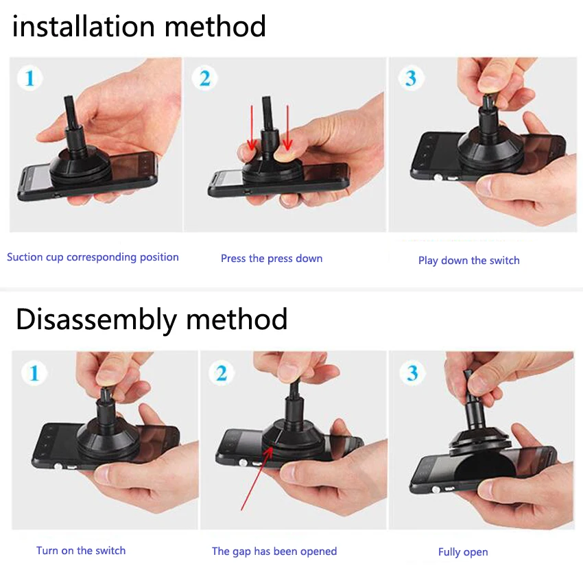 2017 Горячая распродажа высокое качество Мобильный телефон кронштейн присоски ЖК