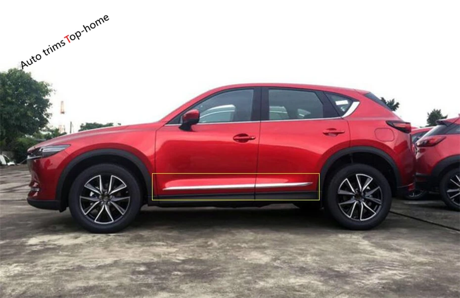 Yimaautotrims хромированная боковая дверь молдинговая полоса наклейки крышка отделка