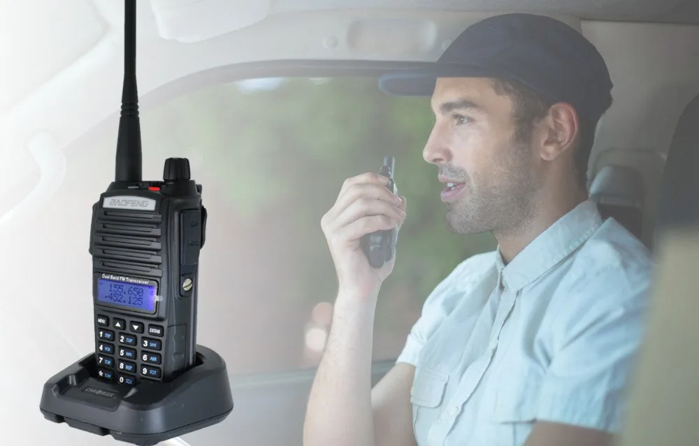 2 шт./лот портативное радио Baofeng UV-82 портативная рация UV 82 CB Ham Радио Vhf Uhf UV82 радио приемопередатчик+ длинная мягкая антенна 771