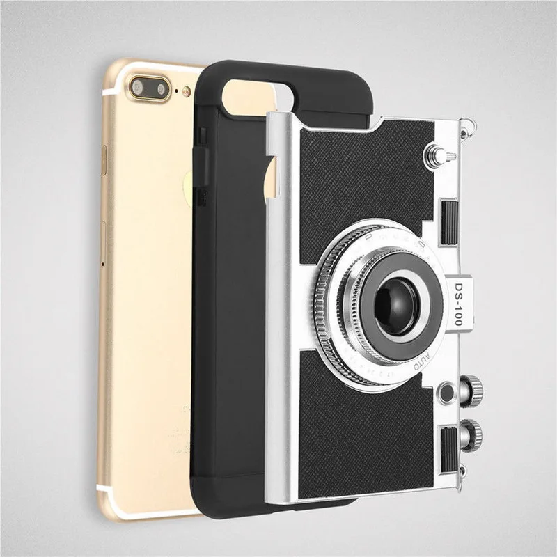 NOWAL Cool 3D чехол для камеры iPhone X 10 8 Plus 5 5S SE 7Plus Жесткий ПК Пластиковый Чехол 6 6S 7