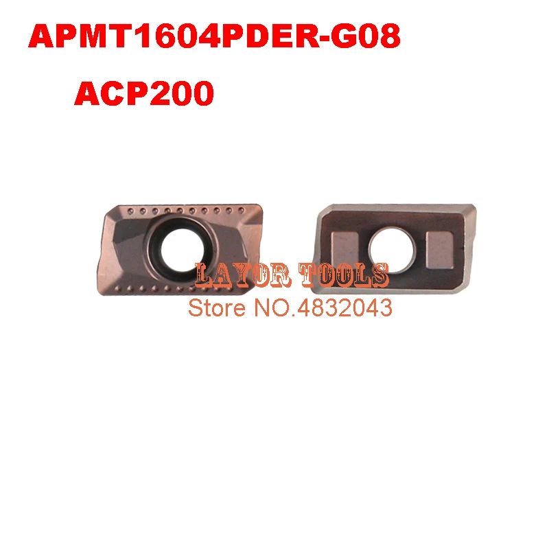 APMT1604PDER G08 ACP200 APMT1604 PDER sumitomo Твердосплавный Наконечник для токарного станка