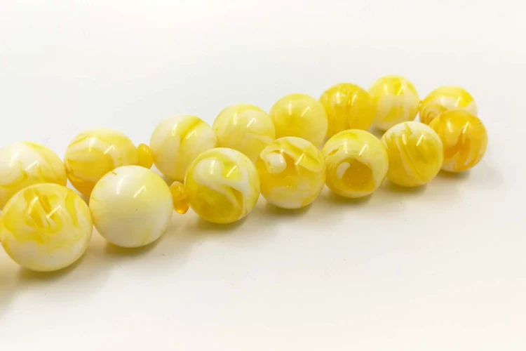 Четки Турецкий Дизайн ambers большой размер Tasbih 33 бусины из смолы желтый tasbih металлические кисточки ислам браслеты мусульманский подарок