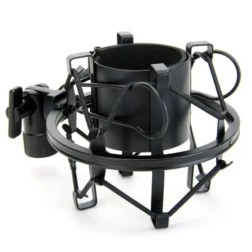 Верхний микрофон AAAE черный амортизирующий подходит для MXL EV MICs