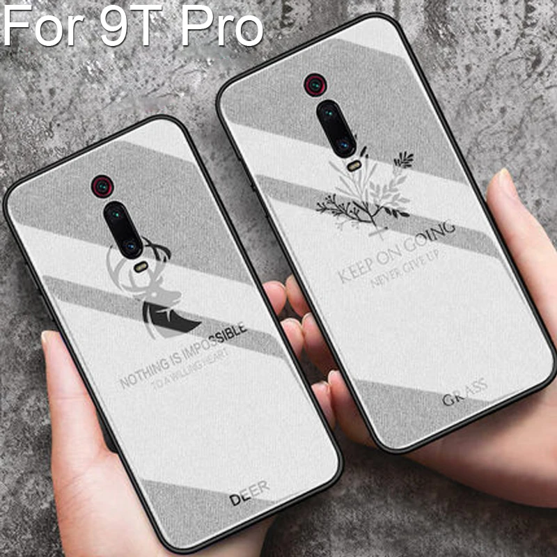 Чехол для Xiaomi mi 9 T Pro Deer Grass с узором из закаленного стекла, силиконовый Жесткий Чехол для задней панели, чехол для Xiaomi mi 9 T Pro