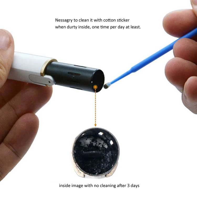 

Original 331332 cleaning stick for use with IQOS 2.4 plus cleaning sticks cotton pack of 100pcs sticks for use with IQOS case