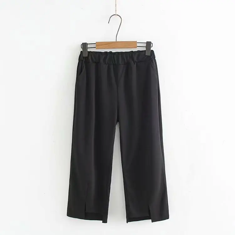 2019 большие размеры повседневный комплект из двух предметов Летняя женская