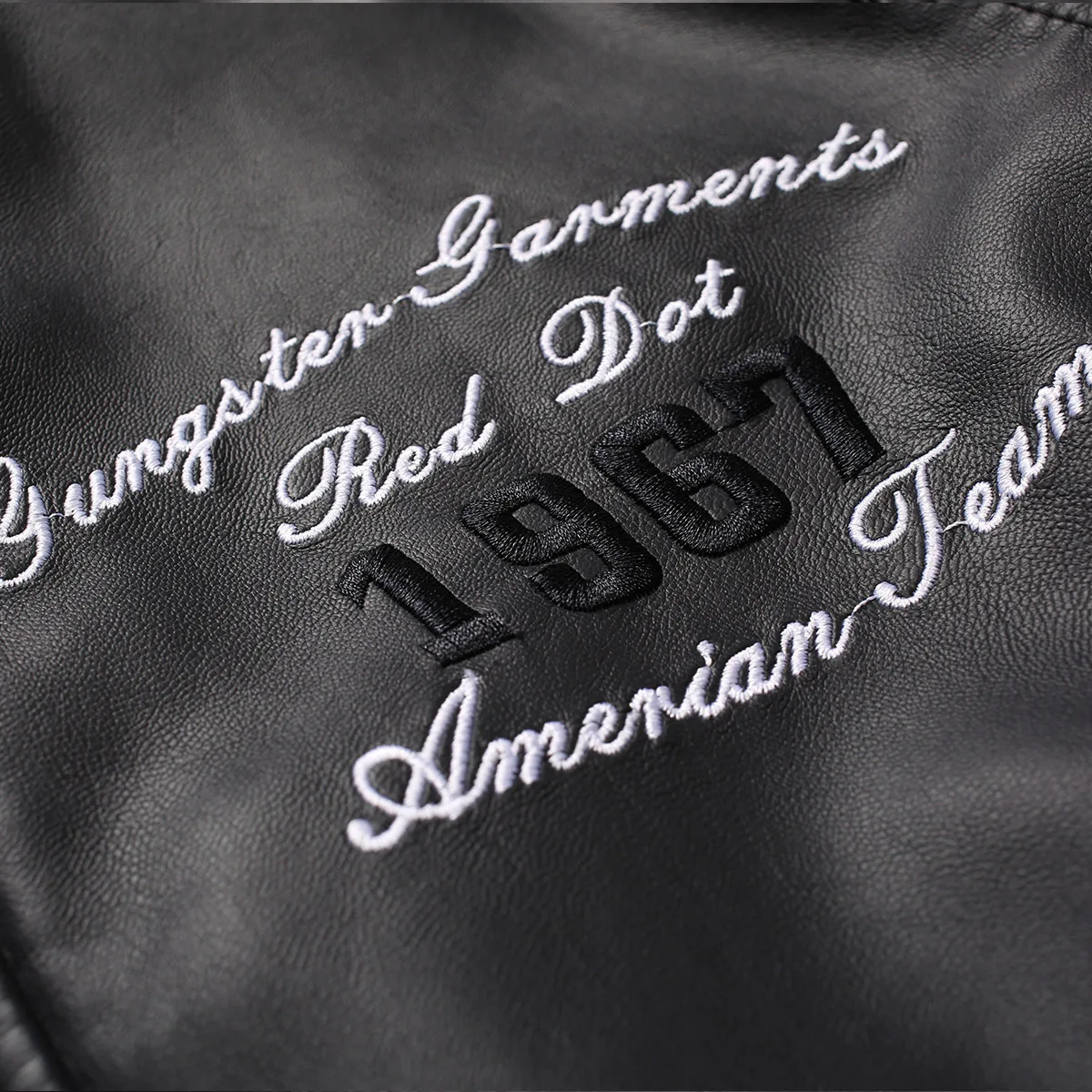 Мужская куртка из искусственной кожи бейсбольная кожаная с бархатным пальто