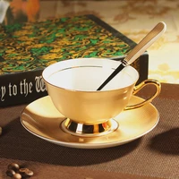 european royal bone china ceramic tea cup coffee cupgold
