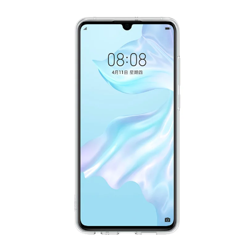 Оригинальный ультратонкий Мягкий ТПУ чехол HUAWEI P30 Pro прозрачный тонкий