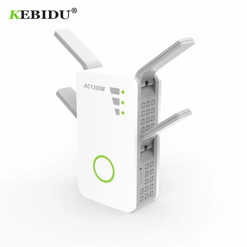 Беспроводной Wi Fi ретранслятор/маршрутизатор KEBIDU 1200 Мбит/с 2 4G и диапазона