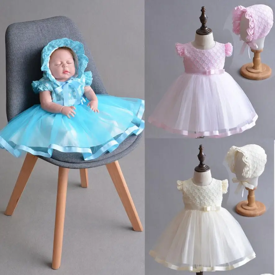 Комплект из 2 предметов платье принцессы для маленьких девочек на день рождения