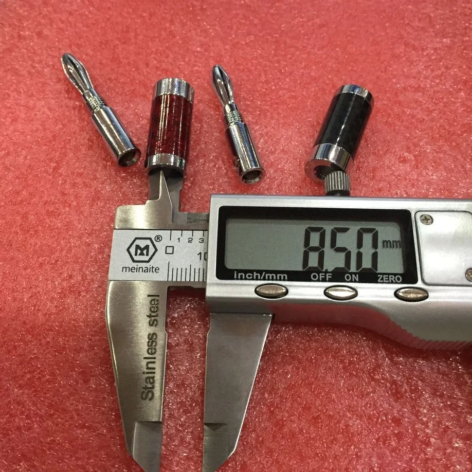 Высококачественный аудиоразъем с родиевым покрытием кабель из углеродного