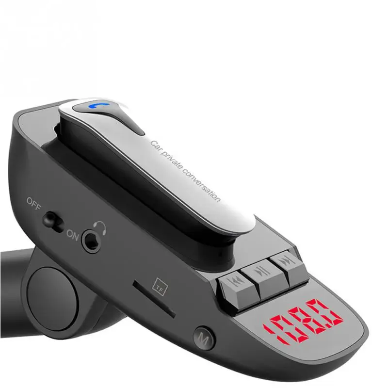 FM передатчик Aux модулятор Bluetooth Handsfree Car Kit автомобильный аудио mp3-плеер с 3.1A