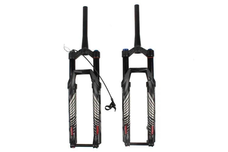 26/27. 5/29 дюймов горный велосипед вилка MTB Bicycle140mm Путешествия 15 мм через ось коническая вилка