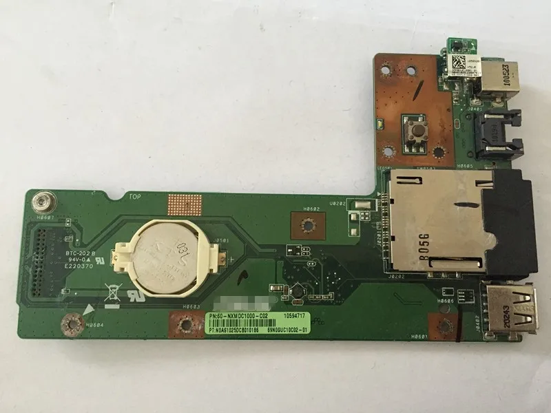 Для ASUS K52 K52J K52JR K52JC K52DR X52F K52F X52J USB DC разъем плата 60 NXMDC1000 K52JR|Корпуса для компьютеров|