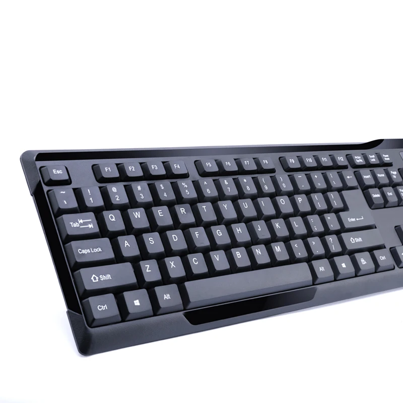 Freeshipping Водонепроницаемый 2.4 Г Беспроводная Мышь и Комплект Клавиатура Для