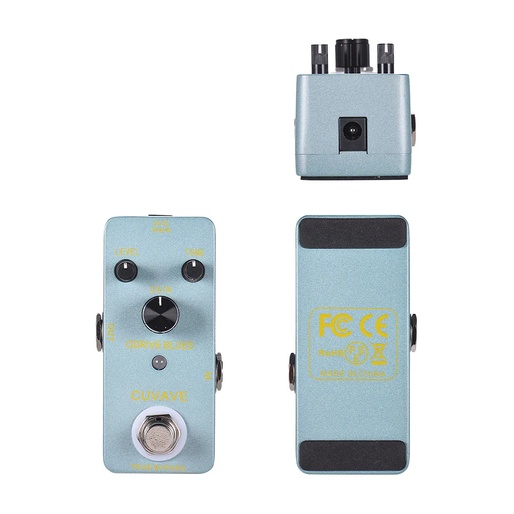 

Blues Music Style Overdrive Guitar Effect Pedal True Bypass Full Metal Shell