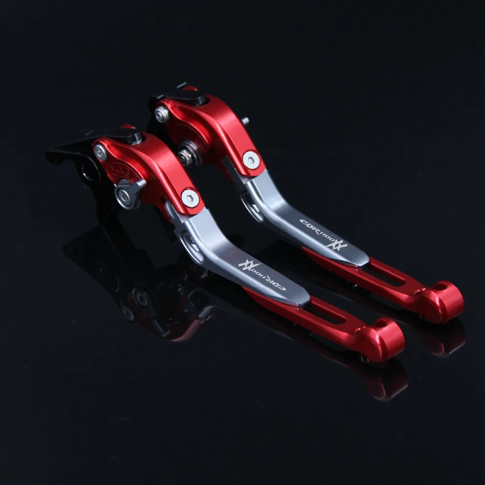 Рычаги тормозной муфты RiderJacky CBR1100XX для мотоцикла с ЧПУ Honda / BLACKBIRD 1997 2007 выдвижной