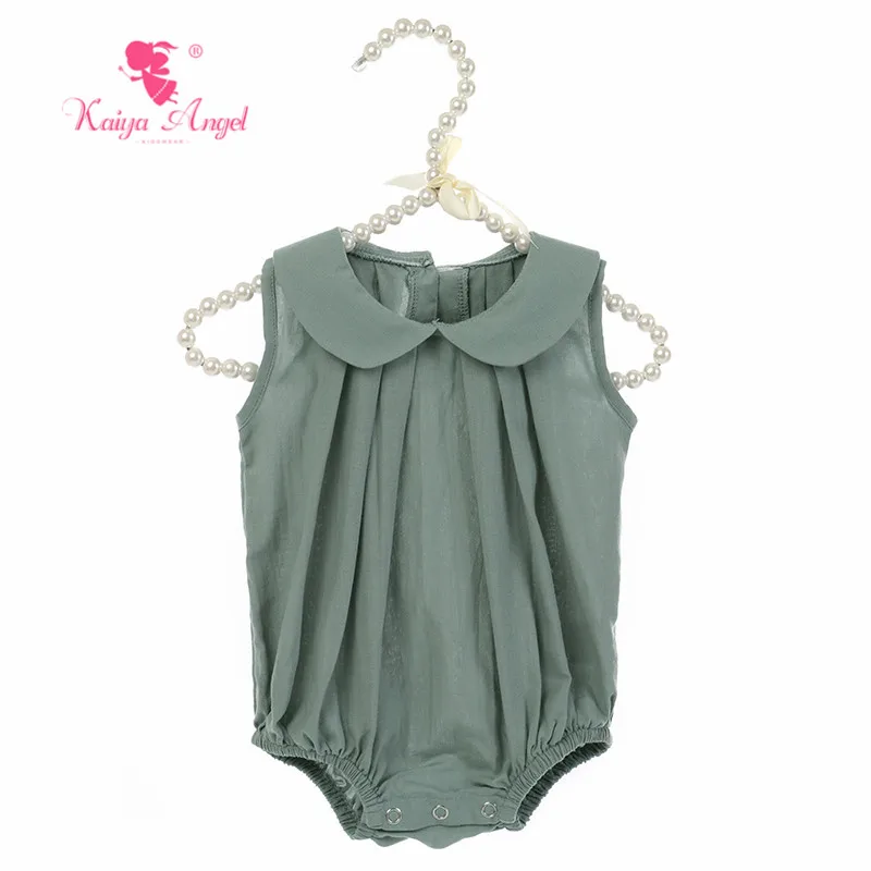 Kaiya Angel/оптовая продажа Новейшая одежда для маленьких девочек Однотонный Модный