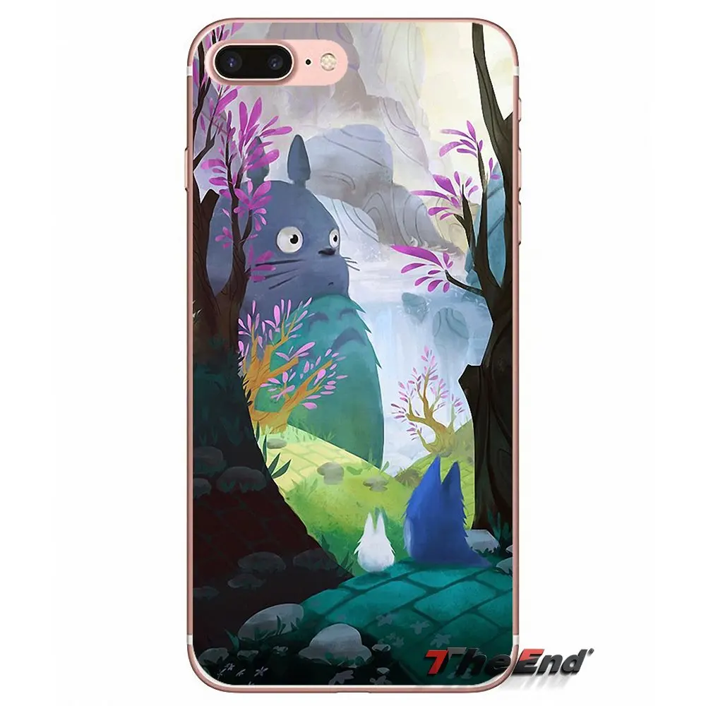 Силиконовый чехол из ТПУ для Samsung Galaxy Note 3 4 5 Grand Core Prime S3 S4 S5 MINI S6 S7 edge S8 S9 Plus Japan My Neighbor