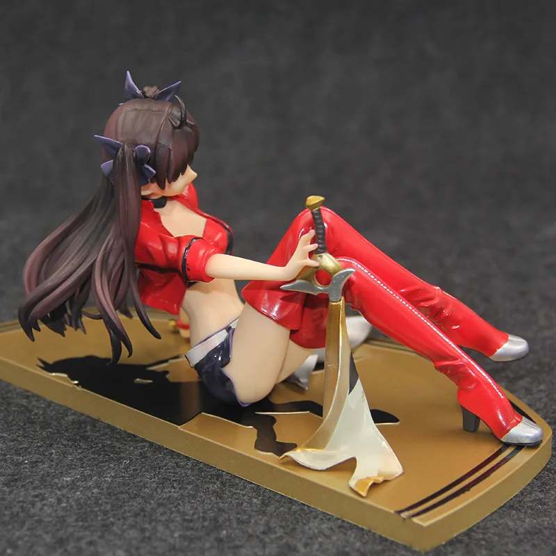 11 см сексуальная Фэйт ночь UBW Archer Tohsaka Rin фигурка красная версия модели гонок ПВХ