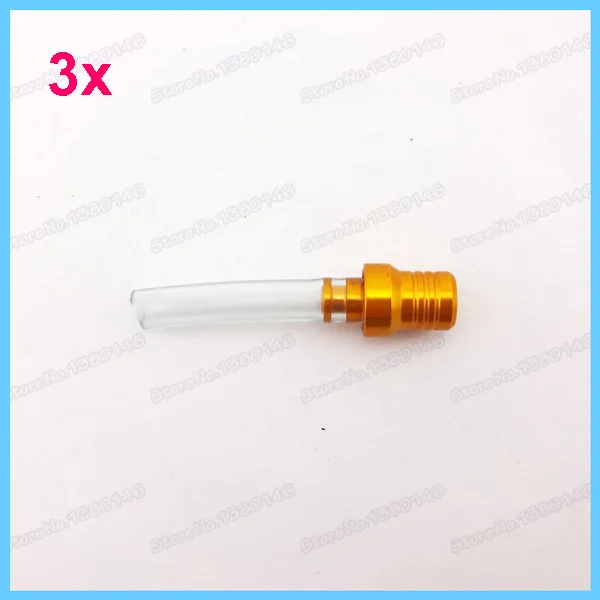 3 шт./упак. Золотой топливный бак Дыхательный Шланг для вентиляционного отверстия