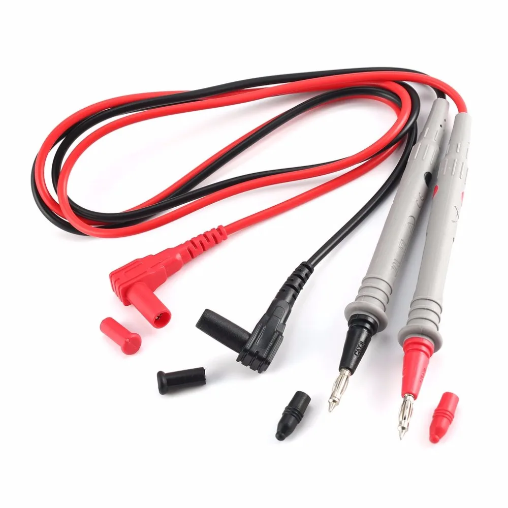 Цифровой мультиметр Универсальный зонд Тестовые провода кабель контактный