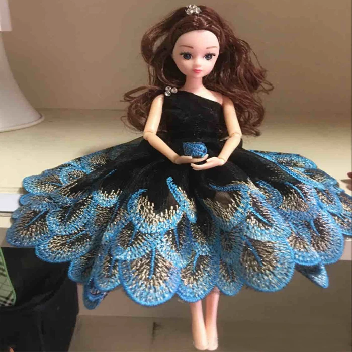 Вышитый дизайн павлина сетчатая кружевная ткань сетка тюль гипюр кружевной шнур