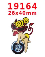 PR-19164 Наборы для творчества Герой мультфильма с плоской задней частью Плоские наклейки 30 штук. PR-18888-19174 - Цвет: PR-19164