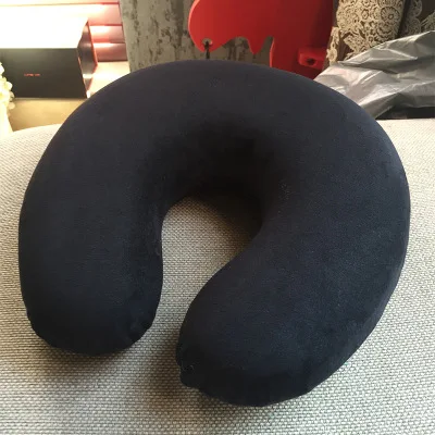 U образная медленный отскок пены памяти подушка Шейная для путешествий здоровье