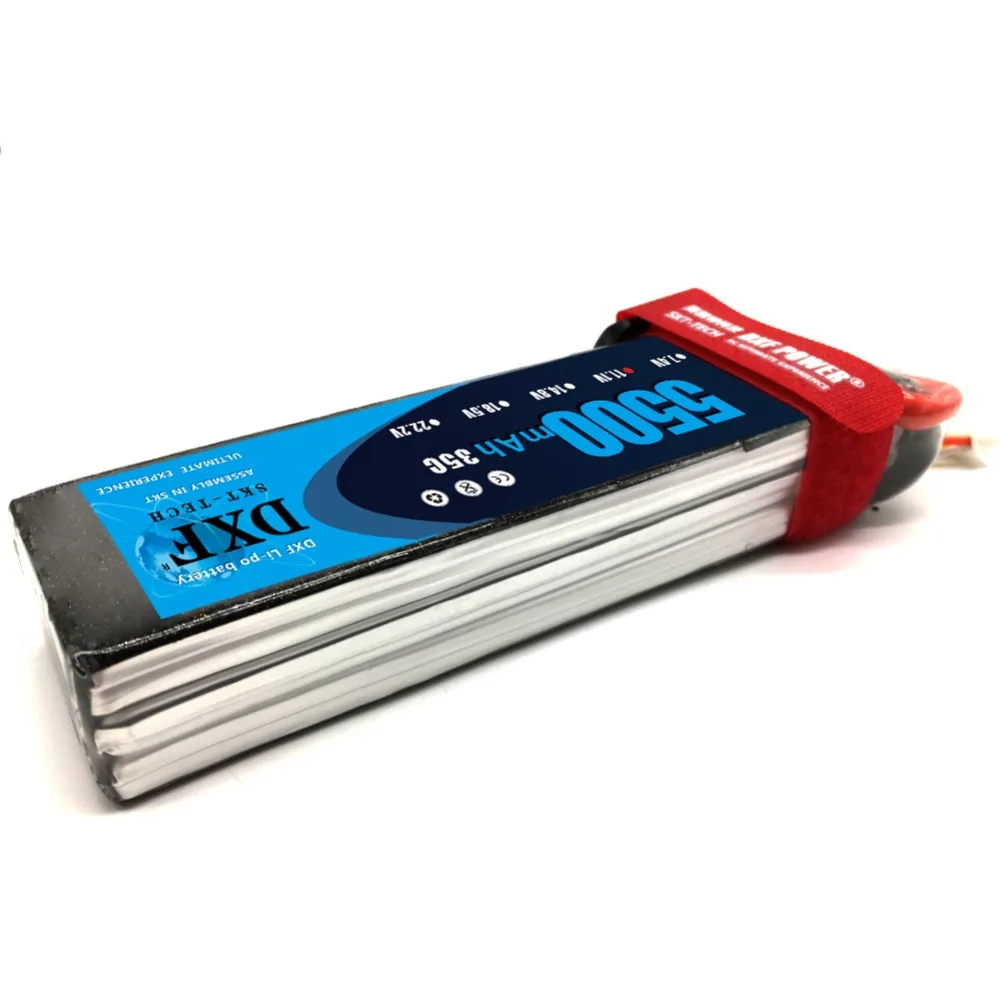 DXF 11 1 V 5500mAh 3S 35C Lipo RC Battery TRX Plug для радиоуправляемой модели дрона|rc battery|lipo rctrx plug |