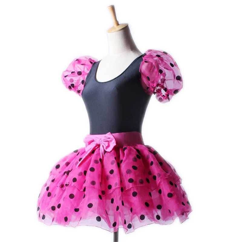 Новые балетные танцевальные костюмы для женщин и детей с волнистыми рукавами 2524