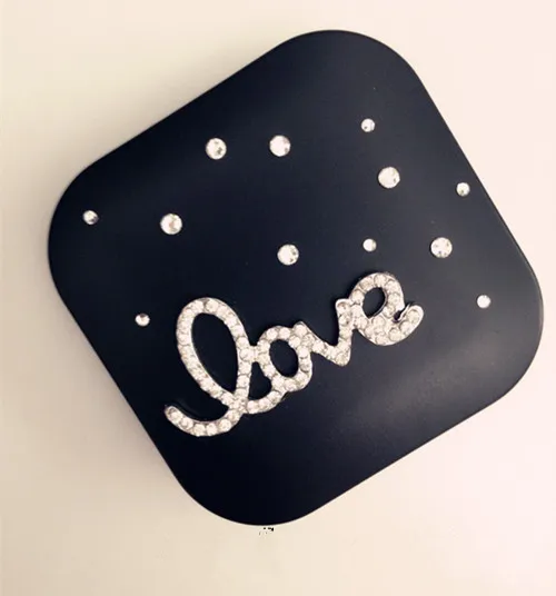 LIUSVENTINA DIY сплав алмаз любовь коробка для объектива контактные линзы Чехол очков|box