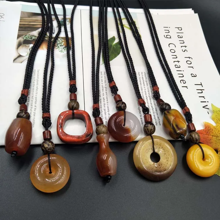 Оптовая продажа имитация подвеска из пчелиного воска цепочка для свитера