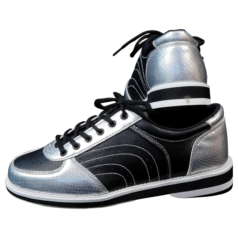 Men Women Skidproof Sole Bowling Shoes Unisex Breathable Lace Up Sports Wearable Sneakers D0764 | Спорт и развлечения