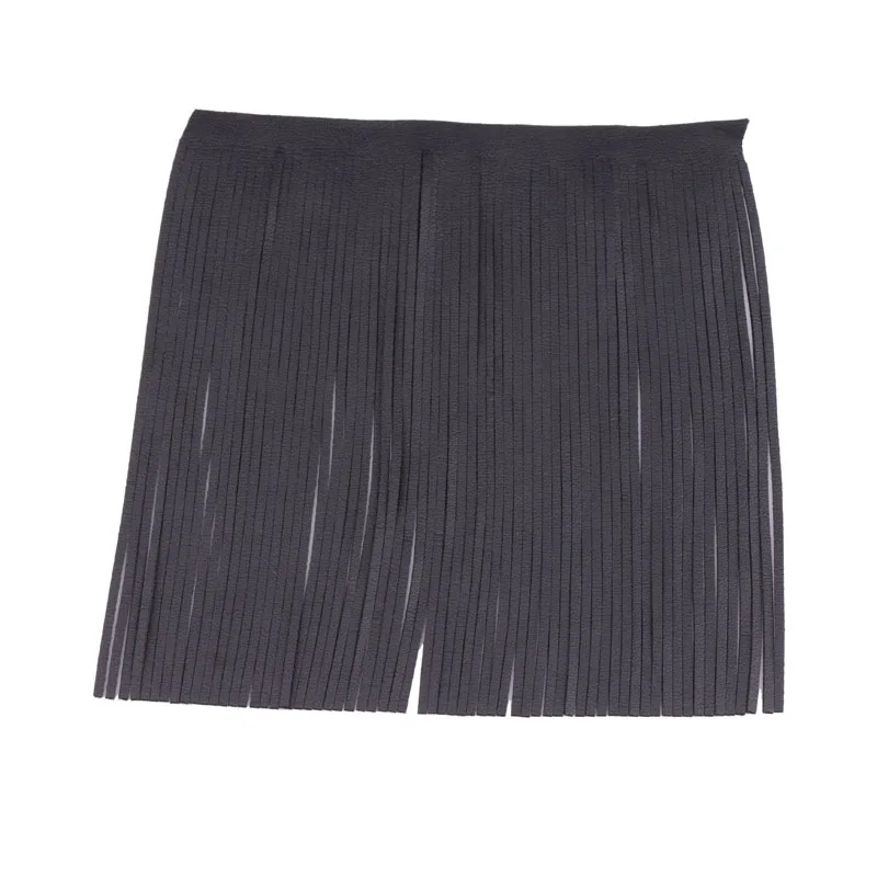 Imitation leather tassel 15 cm wide clothes shoes accessories multi-purpose 5m/lot | Дом и сад