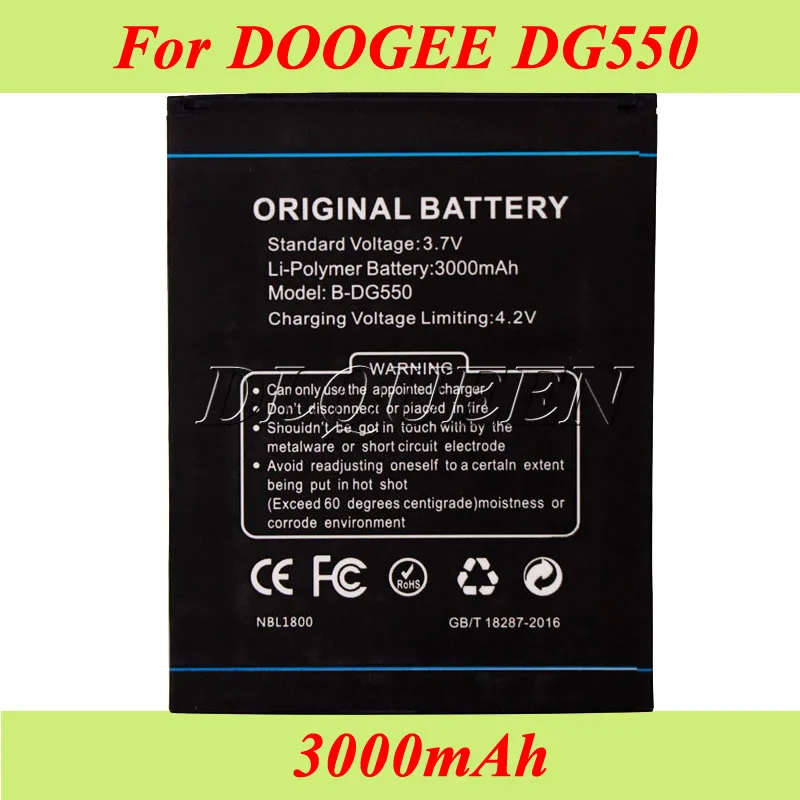 Аккумулятор Для Doogee DG550 3000 мАч|battery for doogee|battery for3000mah battery |