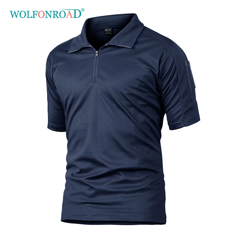 WOLFONROAD, мужская летняя футболка, для прогулок, быстросохнущая, Армейская, Мужская футболка, военная, тактическая, одежда размера плюс, 5XL, L-YCXL-03
